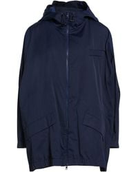 Tod's - Overcoat & Trench Coat Polyester, Cotton - Lyst