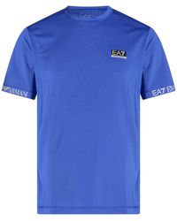 EA7 - T-Shirt Polyester, Elastane - Lyst