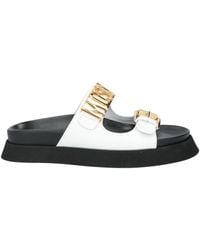 Moschino - Sandals Leather - Lyst