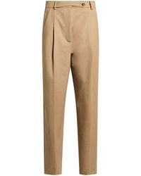 Tela - Camel Pants Polyester, Virgin Wool, Elastane - Lyst