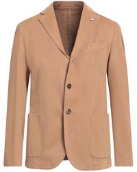 L.B.M. 1911 - Camel Blazer Modal, Cotton, Elastane - Lyst