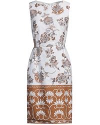 Eleventy - Mini Dress Cotton - Lyst