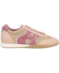 Hogan - Blush Sneakers Leather, Textile Fibers - Lyst