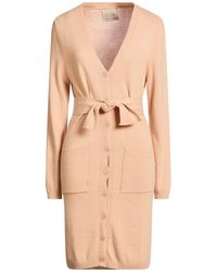 N.O.W. ANDREA ROSATI CASHMERE - Sand Cardigan Cashmere, Viscose, Wool, Polyamide - Lyst