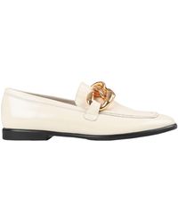 Bianca Di - Ivory Loafers Soft Leather - Lyst