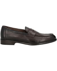Doucal's - Stratford Dark Loafers Leather - Lyst