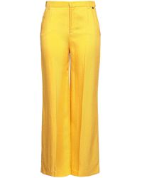 Liu Jo - Marigold Pants Viscose, Linen - Lyst