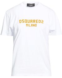 DSquared² - T-Shirt Cotton - Lyst