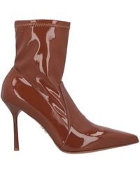 Sergio Levantesi - Tan Ankle Boots Textile Fibers - Lyst