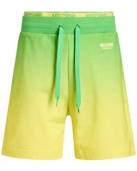 Moschino - Lime Shorts & Bermuda Shorts Cotton, Elastane - Lyst