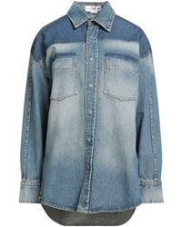 Victoria Beckham - Denim Shirt Cotton - Lyst
