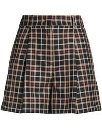 Rebel Queen - Shorts & Bermuda Shorts Polyester, Viscose, Elastane - Lyst