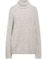 Gran Sasso - Turtleneck Alpaca Wool, Viscose, Polyamide, Virgin Wool - Lyst