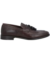 ROGAL'S - Dark Loafers Leather - Lyst