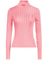Alaïa - Coral Turtleneck Viscose, Elastane, Polyamide, Polyurethane - Lyst