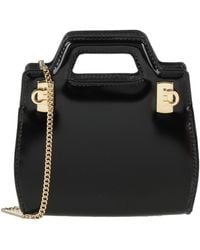 Ferragamo - Wanda Micro -- Handbag Leather - Lyst