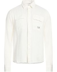 C.P. Company - Shirt Linen - Lyst