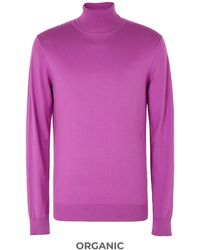 Purple Turtlenecks for Men | Lyst