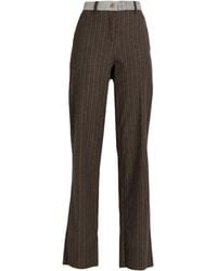 VITELLI - Khaki Pants Virgin Wool, Cotton, Elastane - Lyst
