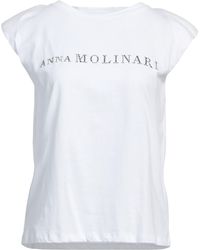 Anna Molinari - T-shirt - Lyst
