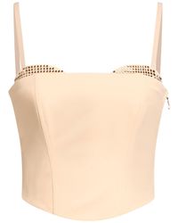 Patrizia Pepe - Top Polyester, Glass - Lyst