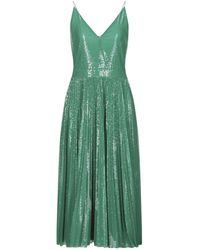 MSGM Vestido a media pierna - Verde