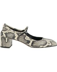 Aeyde - Cream Pumps Goat Skin - Lyst