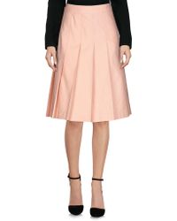 Marni Gonna ginocchio - Rosa