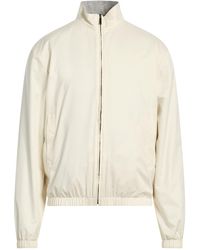 Canali - Ivory Jacket Polyester - Lyst