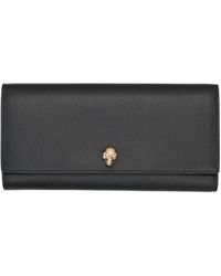 Alexander McQueen Kartenetui - Schwarz