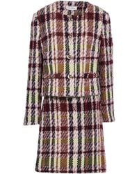 Shirtaporter - Burgundy Co-Ord Cotton, Polyester, Wool, Viscose, Acrylic - Lyst