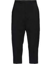 Rick Owens - Cropped Trousers - Lyst