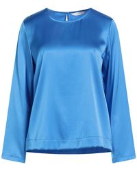 Xacus - Azure Top Silk, Elastane - Lyst