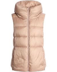 Herno - Camel Vest Polyamide - Lyst