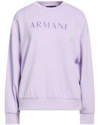 ARMANI EXCHANGE - Lilac Sweatshirt Polyamide, Viscose, Elastane - Lyst