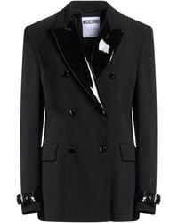 Moschino - Blazer Viscose, Elastane, Polyester, Polyurethane Resin - Lyst