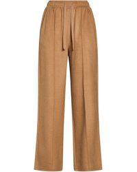 Weekend by Maxmara - Camel Pants Polyester, Wool, Cotton, Viscose - Lyst