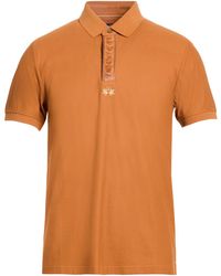 La Martina - Camel Polo Shirt Cotton, Elastane - Lyst
