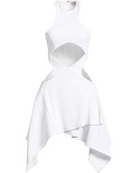 The Attico - Mini Dress Cotton, Elastane - Lyst