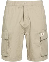 Calvin Klein - Shorts & Bermuda Shorts Cotton, Elastane - Lyst