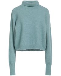 Barena - Turtleneck Alpaca Wool, Polyamide, Wool, Elastane - Lyst