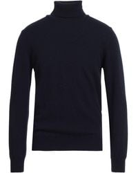 M.V. Maglieria Veneta - Midnight Turtleneck Cashmere - Lyst