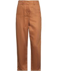 Attic And Barn - Camel Pants Lyocell - Lyst
