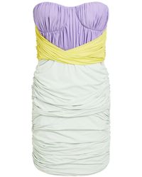 Elisabetta Franchi - Mini Dress Polyamide, Elastane - Lyst
