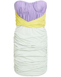 Elisabetta Franchi - Mini Dress Polyamide, Elastane - Lyst