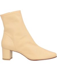 BY FAR - Sand Ankle Boots Leather - Lyst