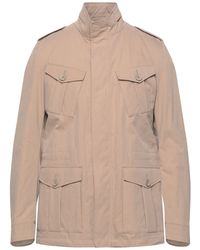 Herno - Khaki Jacket Cotton, Polyamide - Lyst
