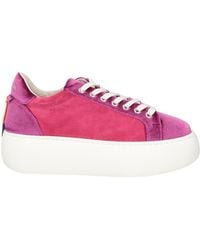 Barracuda - Fuchsia Sneakers Textile Fibers, Leather - Lyst