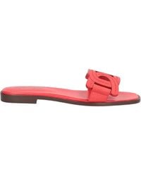 Tod's - Sandals Leather - Lyst