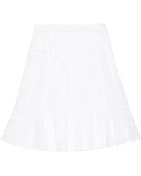 MICHAEL Michael Kors Midi Skirt - White